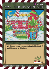 Santa'S Smoke Shop (Color Non Holo)